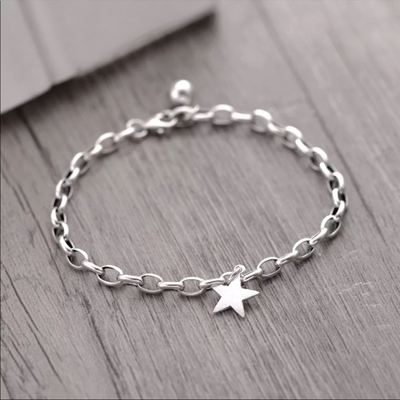 NEW STAR 925 STERLING SILVER BRACELET - Picture 7 of 10